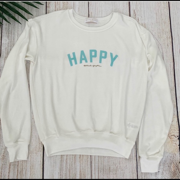 Spiritual Gangster Tops - Spiritual Gangster Happy Crewneck Top